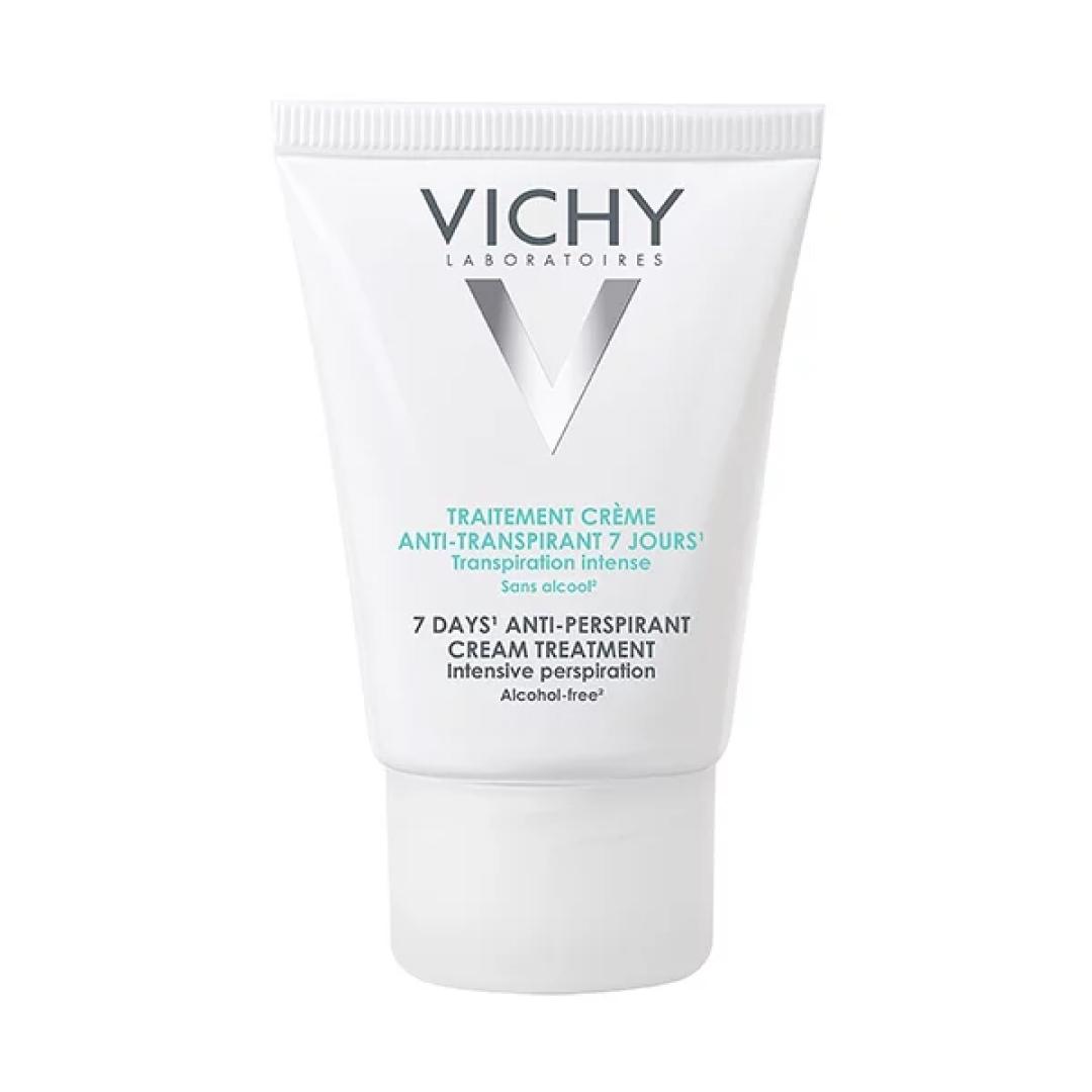 VICHY DERMO-TOLÉRANCE TRAITEMENT CRÈME ANTI-TRANSPIRANT 7 JOURS TOUS TYPES DE PEAUX | 30ML
