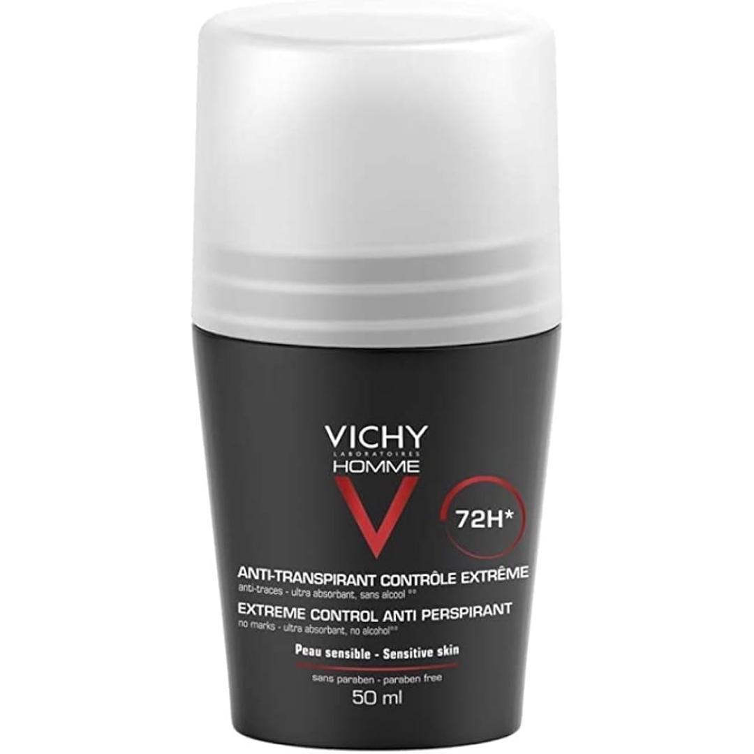 VICHY HOMME DEO BILLE ANTI-TRANSPIR 72H 50ML