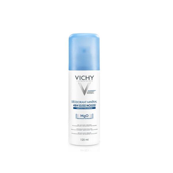 VICHY DÉODORANT MINÉRAL PEAU-SENSIBLE ET RÉACTIVE 48H AÉROSOL 125ML