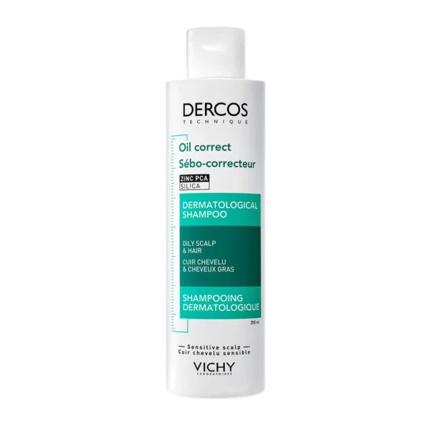 VICHY DERCOS SHAMPOING TRAITANT SÉBO-CORRECTEUR CHEVEUX GRAS | 200ML