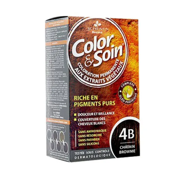 3 CHENES COLOR & SOIN 4B CHATAIN BROWNIE