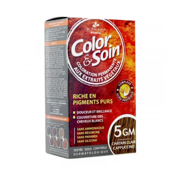 3 CHENES COLOR & SOIN 5GM CHATAIN CLAIR CAPPUCCINO
