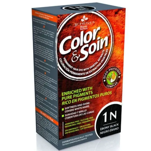 3 CHENES COLOR & SOIN 1N NOIR EBENE
