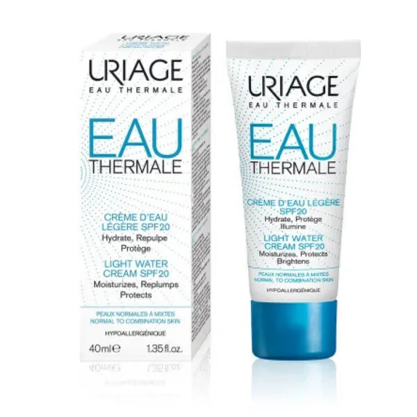 URIAGE EAU THERMALE CREME D’EAU LEGERE SPF20 40ML