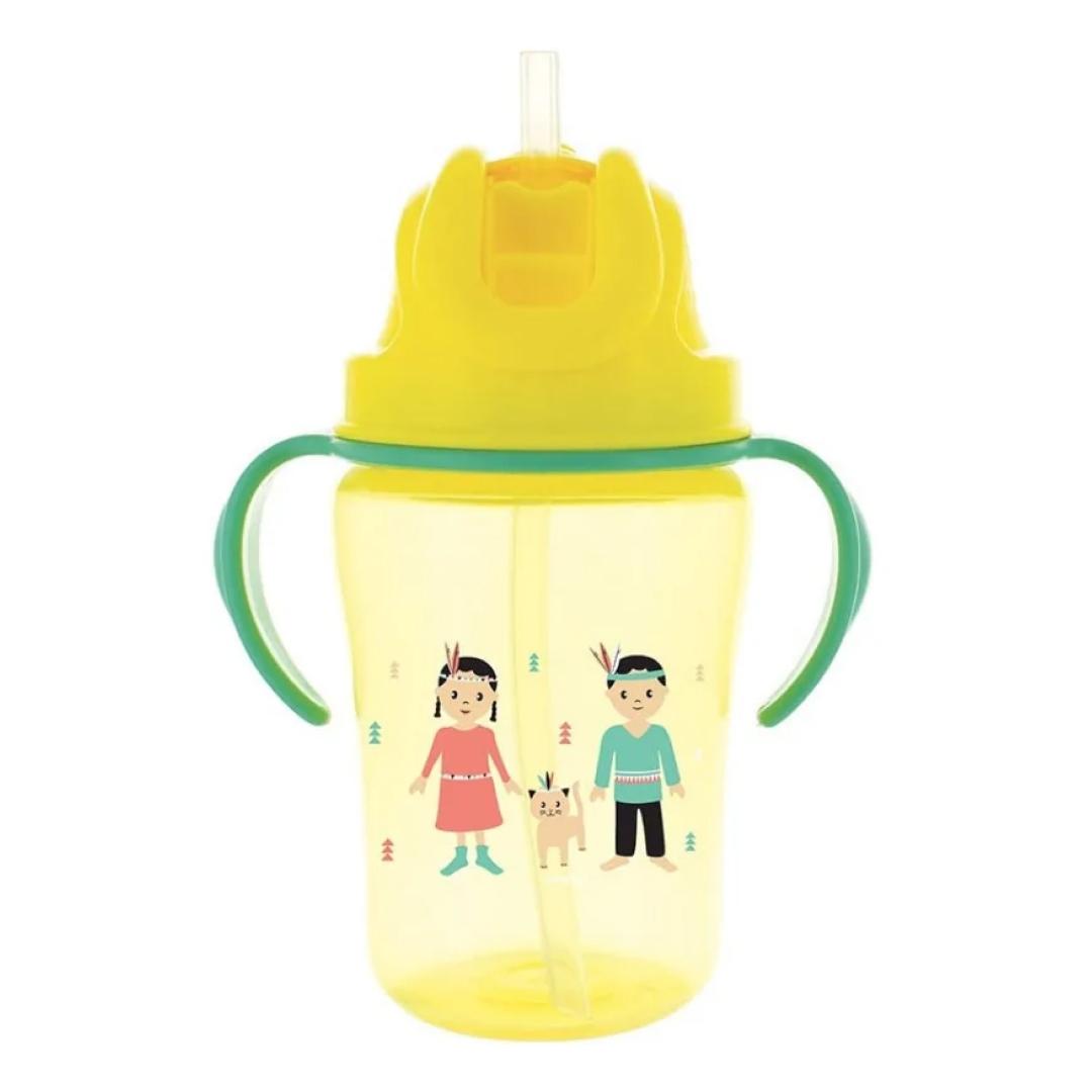 DODIE TASSE PAILLE +18 MOIS 350ML JAUNE
