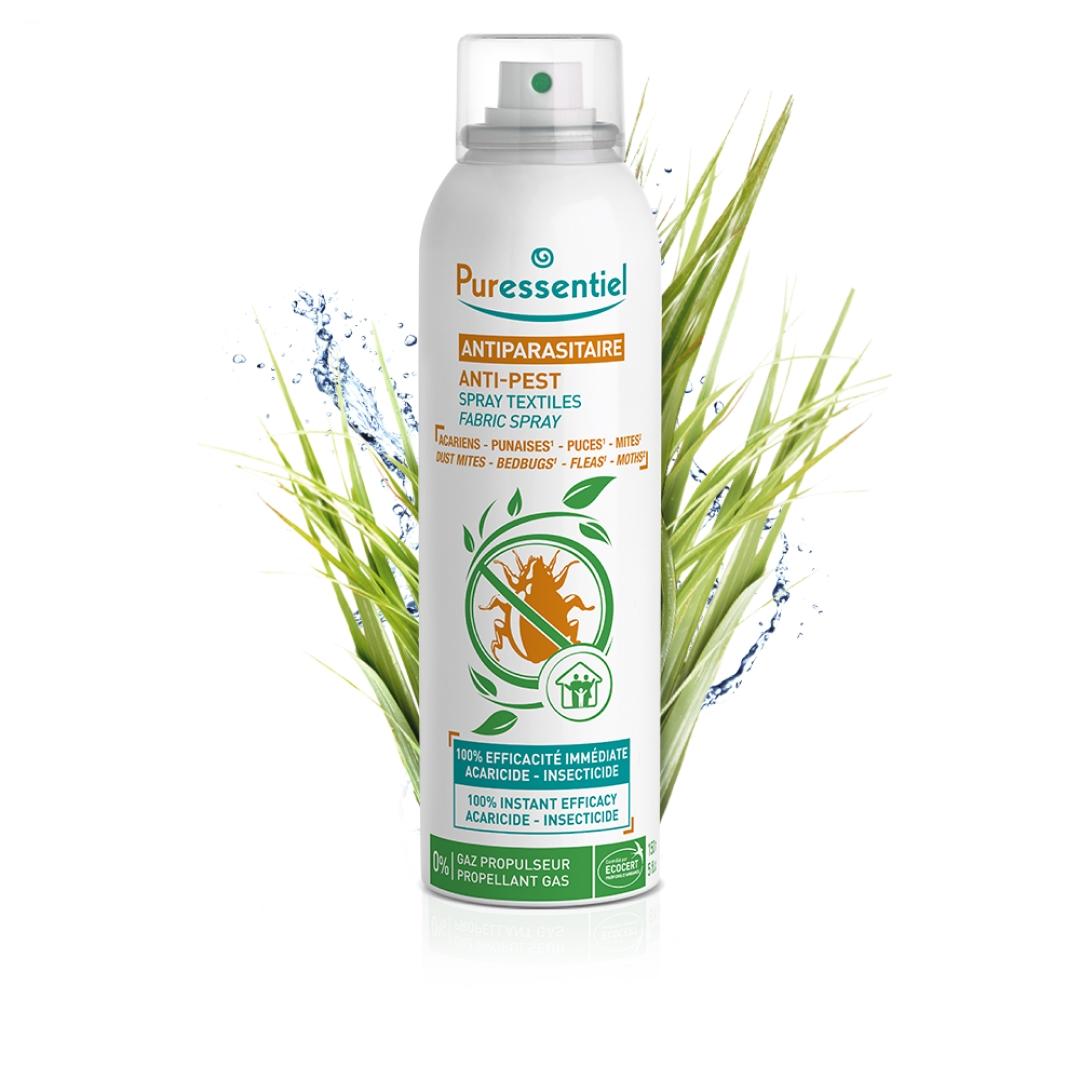PURESSENTIEL SPRAY TEXTILES ANTIPARASITAIRE 150ML