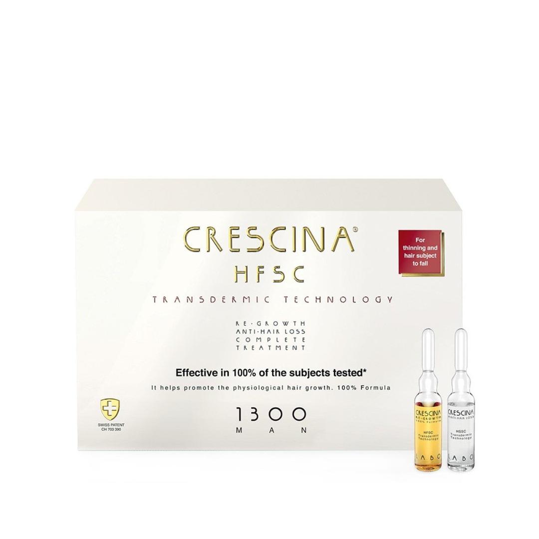 CRESCINA HFSC TRANSDERMIC COMPLETE TREATMENT 1300 MAN 10+10*3.5ML MA00818