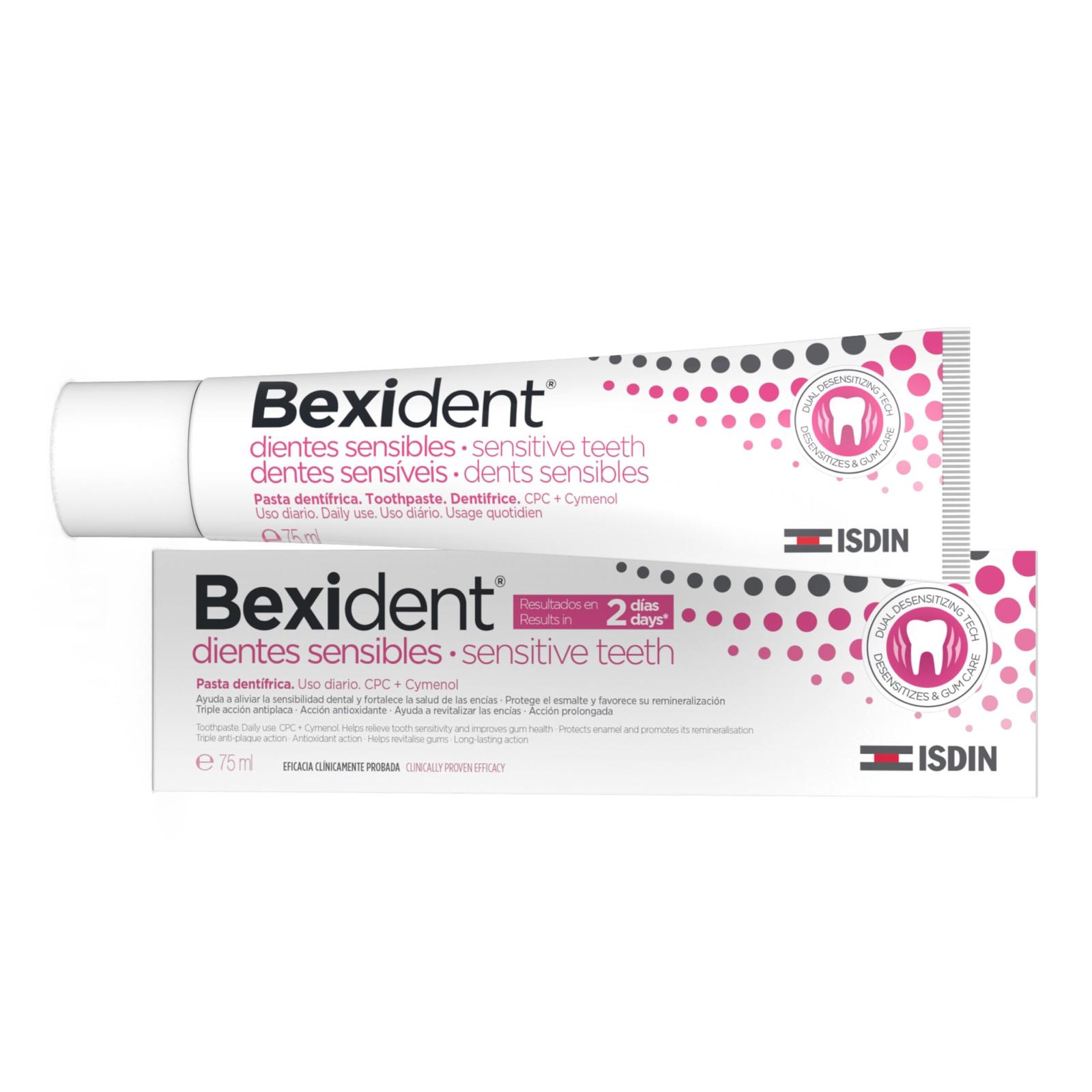 ISDIN BEXIDENT DENTIFRICE DENTS SENCIBLES 75ML