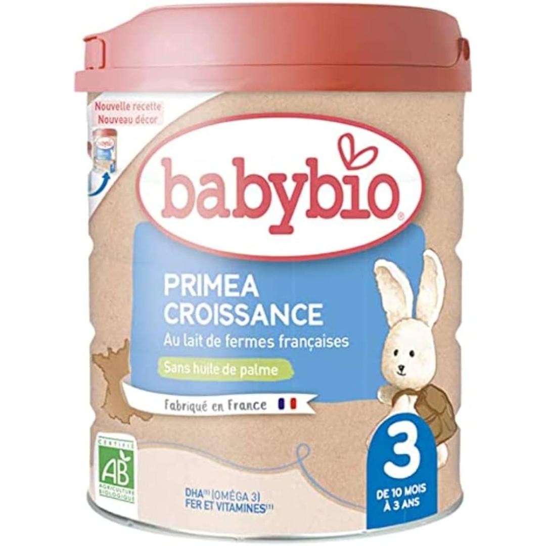 BABYBIO LAIT INFANTILE PRIMEA 3 CROISSANCE 800G