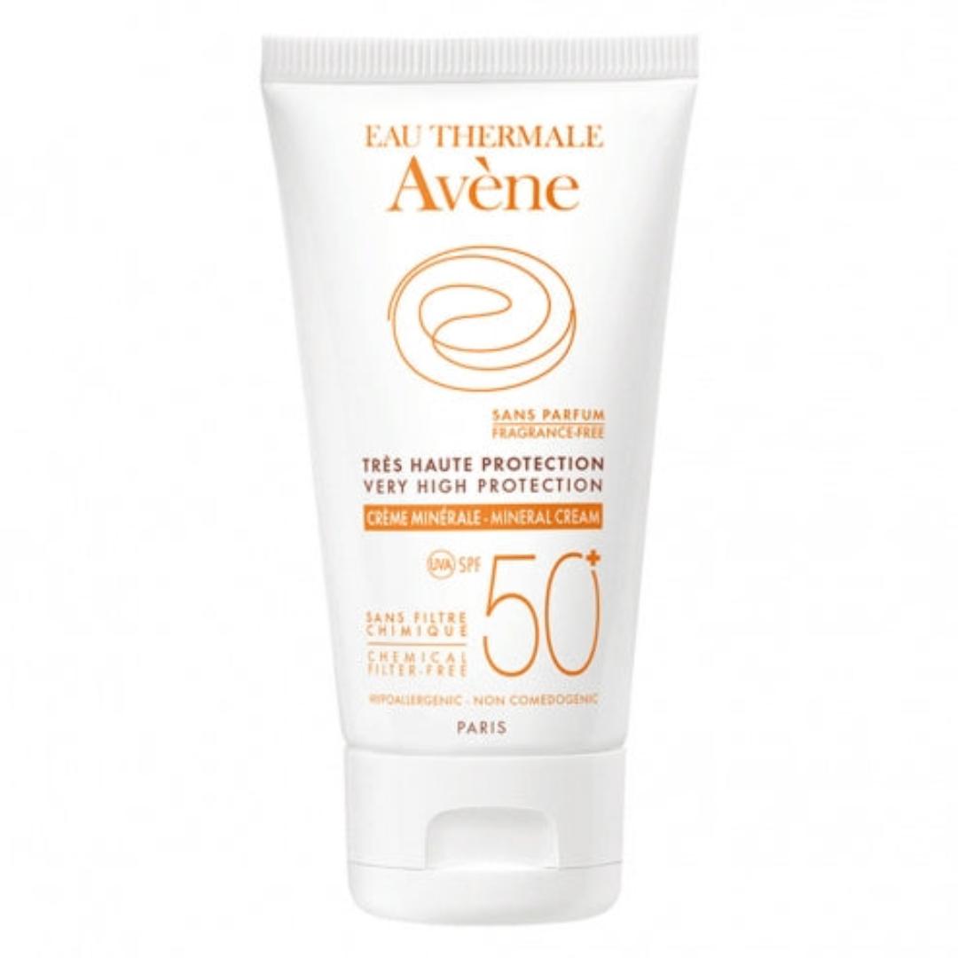 AVENE SOLAIRE ECRAN CREME MINERALE SPF50+