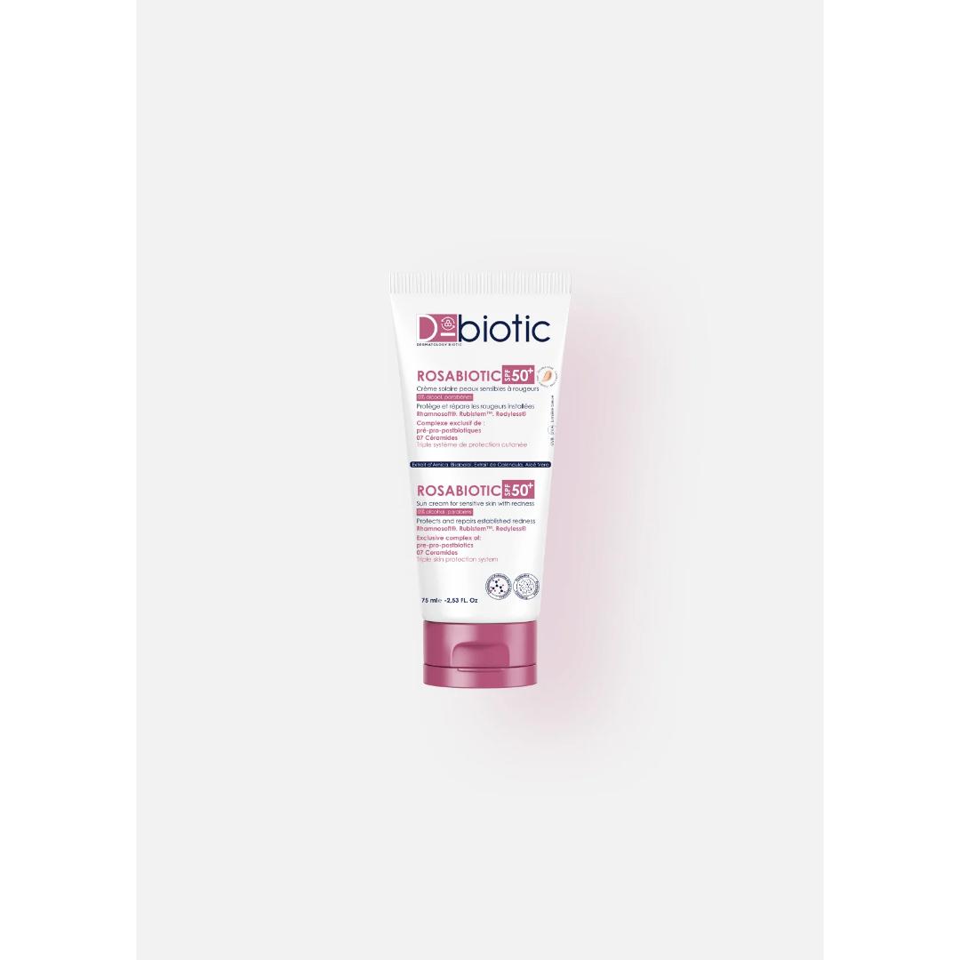 D-BIOTIC ROSABIOTIC CREME SOLAIRE ANTI ROUGEURS SPF50+ 75ML