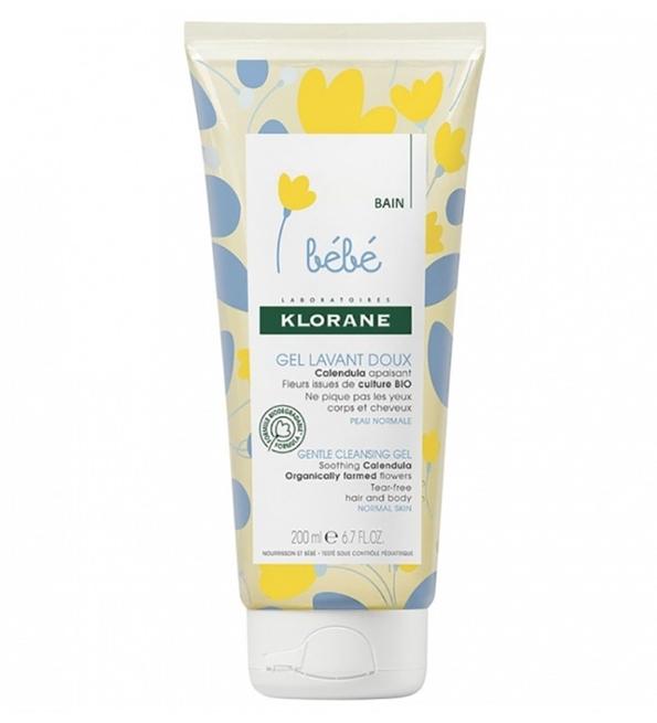 KLORANE BEBE GEL LAVANT DOUX AU CALENDULA 200ML
