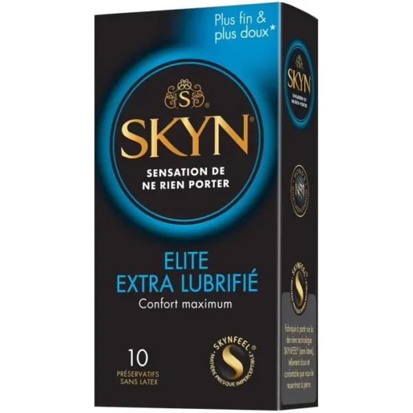 MANIX SKYN ELITE EXTRA LUBRIFIE BOITE DE 10