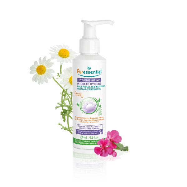 PURESSENTIEL HYGIENE INTIME HUILE MICELLAIRE NETTOYANTE 150ML