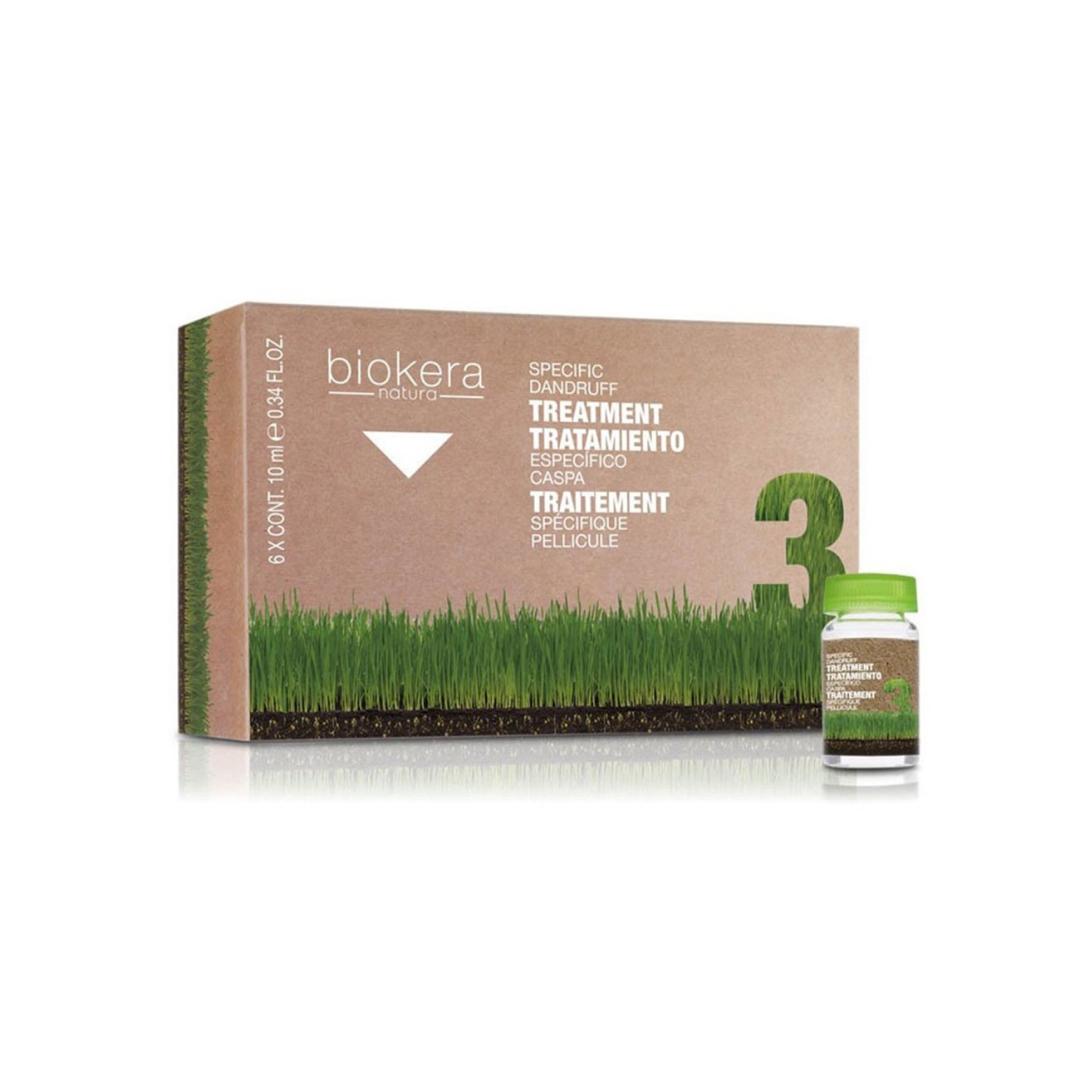 BIOKERA NATURE TRAITEMENT ANTI-PELLICULAIRE INTENSIF 6 AMPOULES10ML