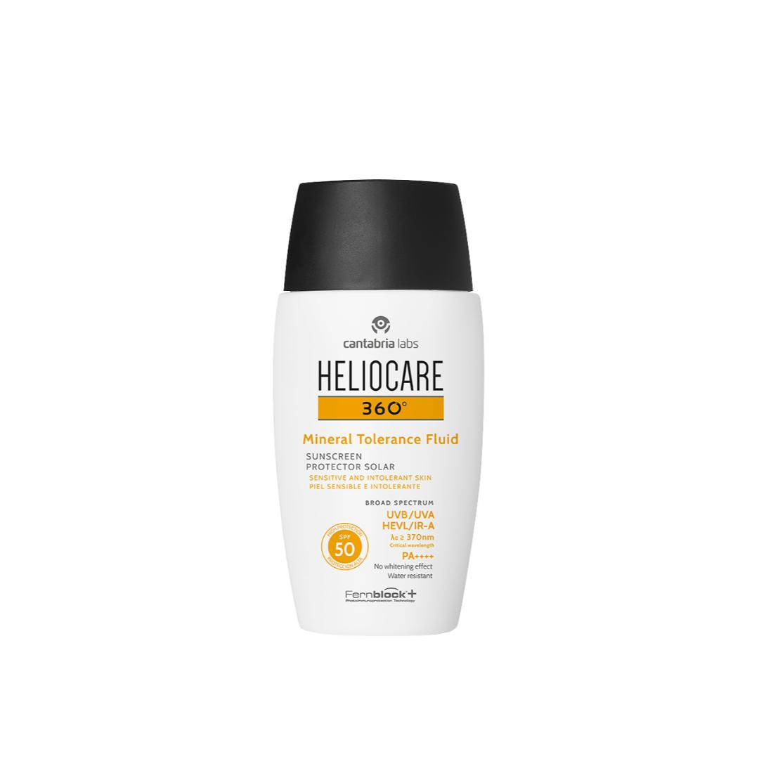 CANTABRIA LABS HELIOCARE 360° ECRAN MINERAL TOLERANCE FLUIDE SPF50 50ML