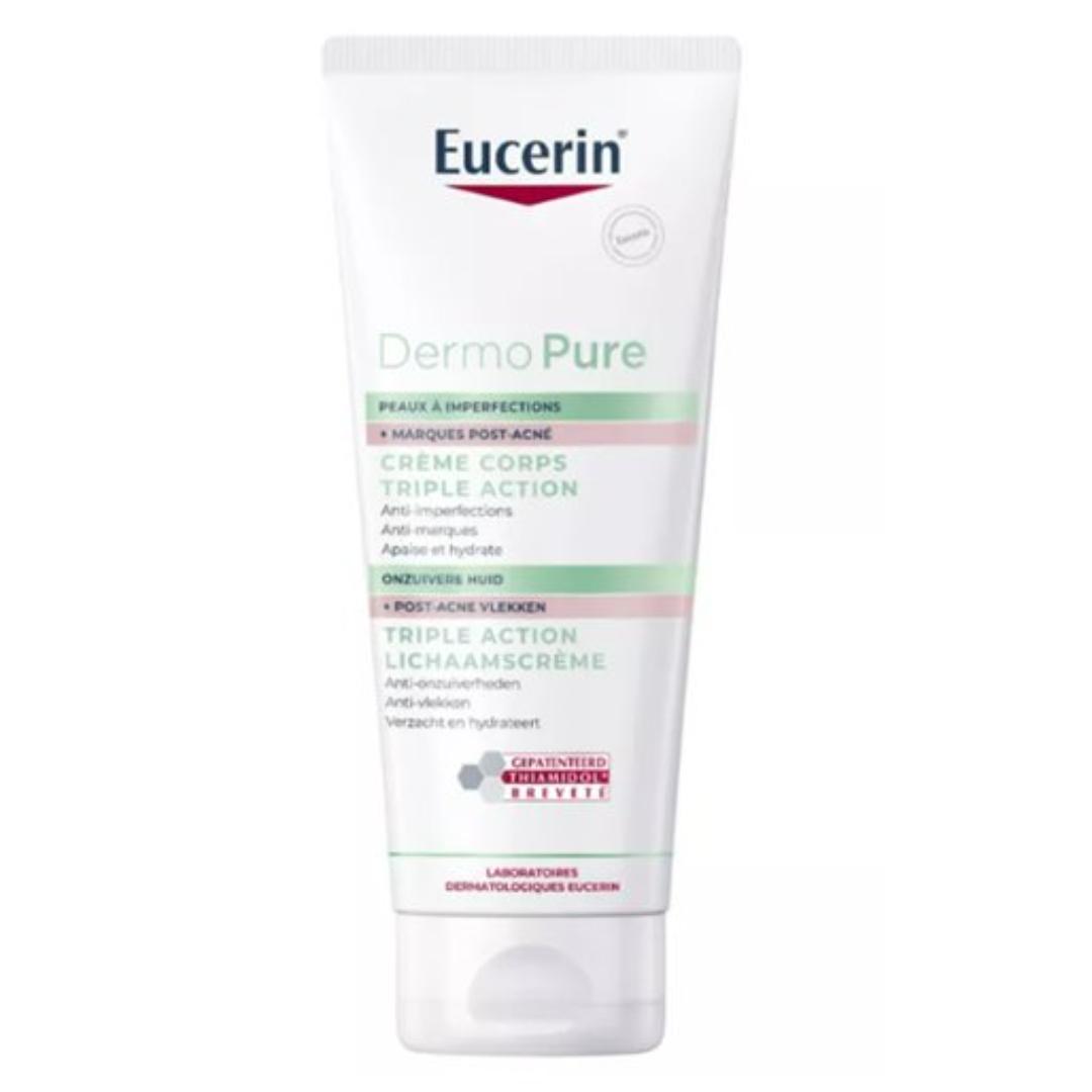 EUCERIN DERMOPURE CREME CORPS TRIPLE ACTION 200ML