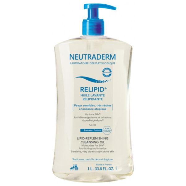 NEUTRADERM HUILE LAVANTE RELIPIDANTE 1L NEW
