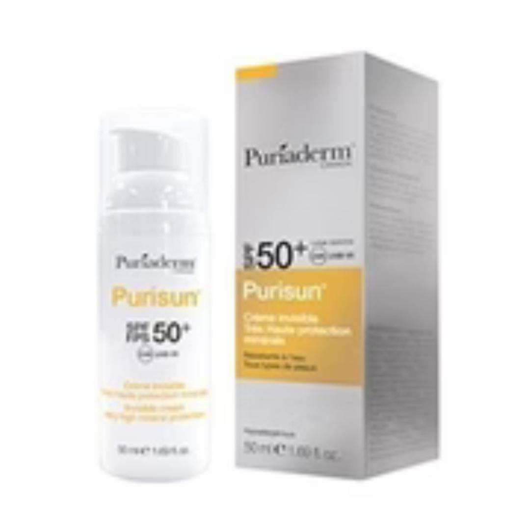 PURIADERM PURISUN ECRAN INVISIBLE SPF50+ 50ML