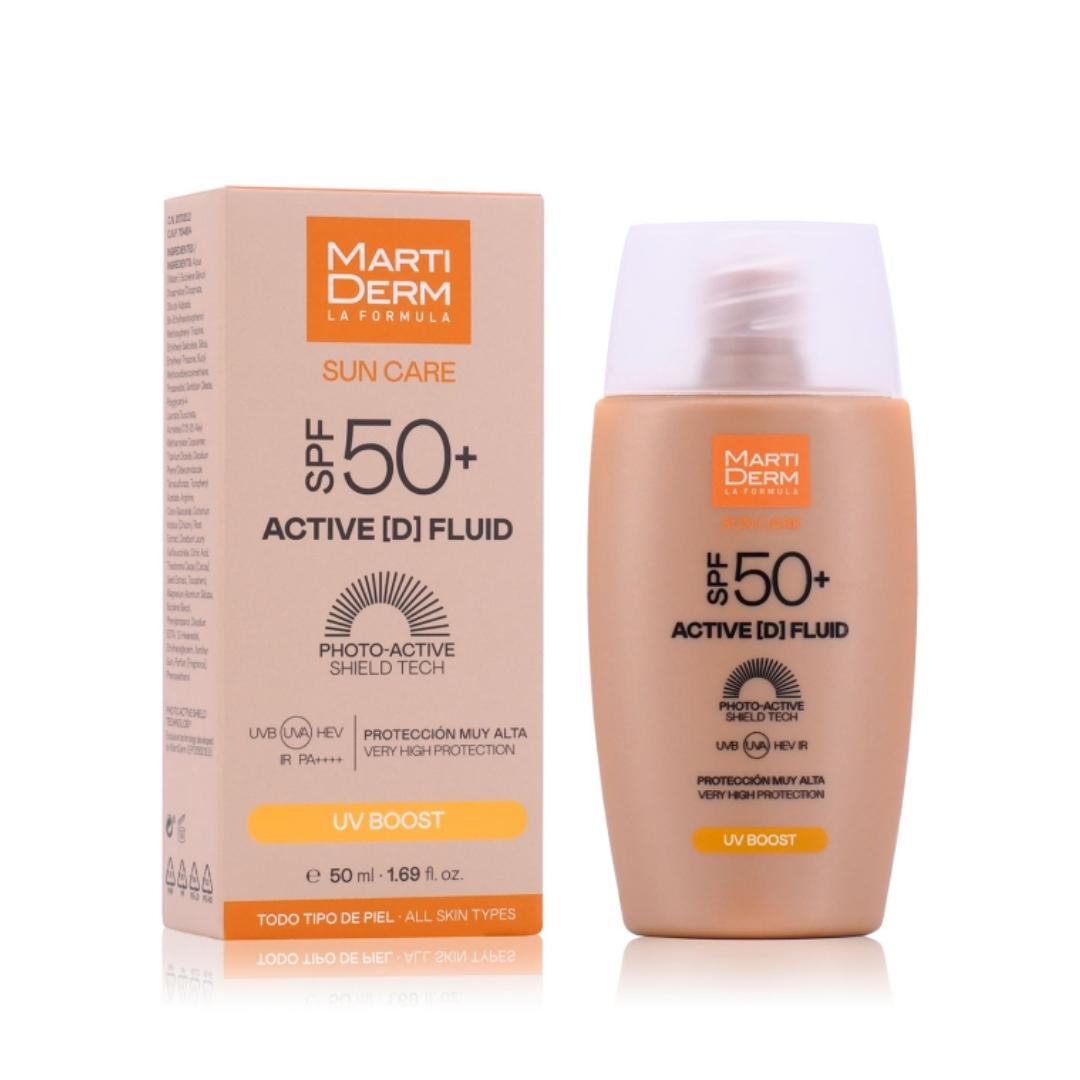 MARTIDERM SUN CARE SPF50+ ACTIVE D FLUID 50ML