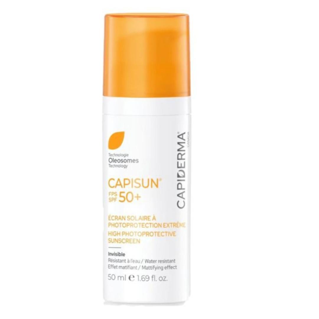 CAPIDERMA CAPISUN CREME SOLAIRE INVISIBLE 50ML