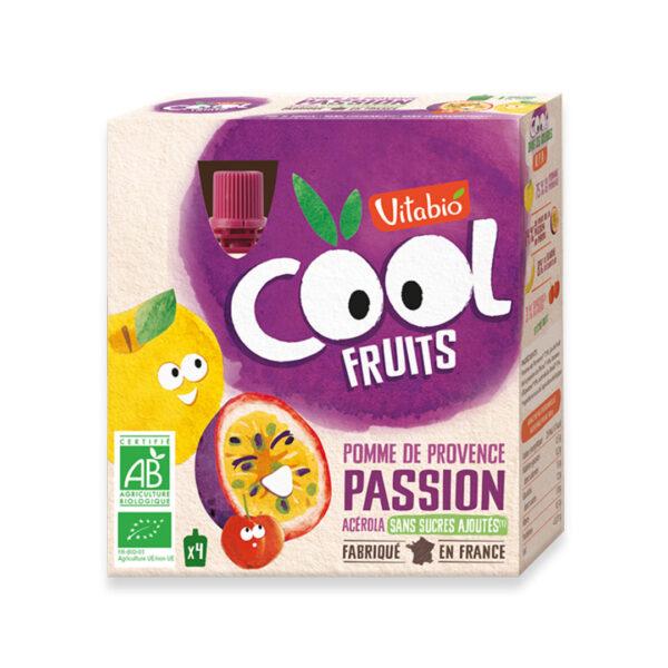 VITABIO COOL FRUITS POMME PASSION 4*90G
