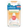 DR BROWNS 2 TETINES OPTION+ LEVEL 1 0M+ WN1201