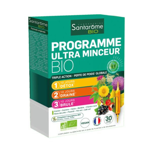 SANTAROME PROGRAMME ULTRA MINCEUR 30 AMPOULES