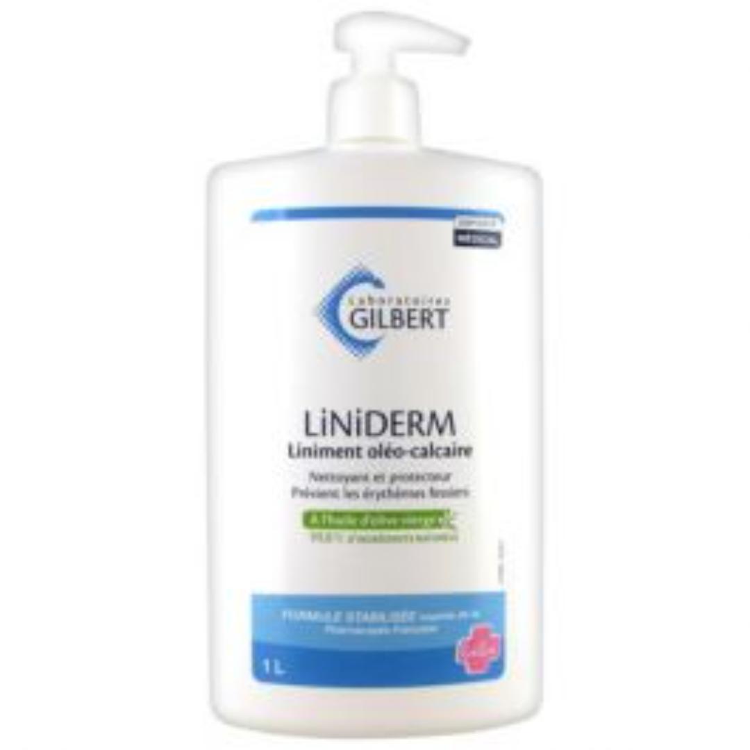 GILBERT LINIDERM LINIMENT OLÉO-CALCAIRE CERTIFIER BIO POMPE 1L