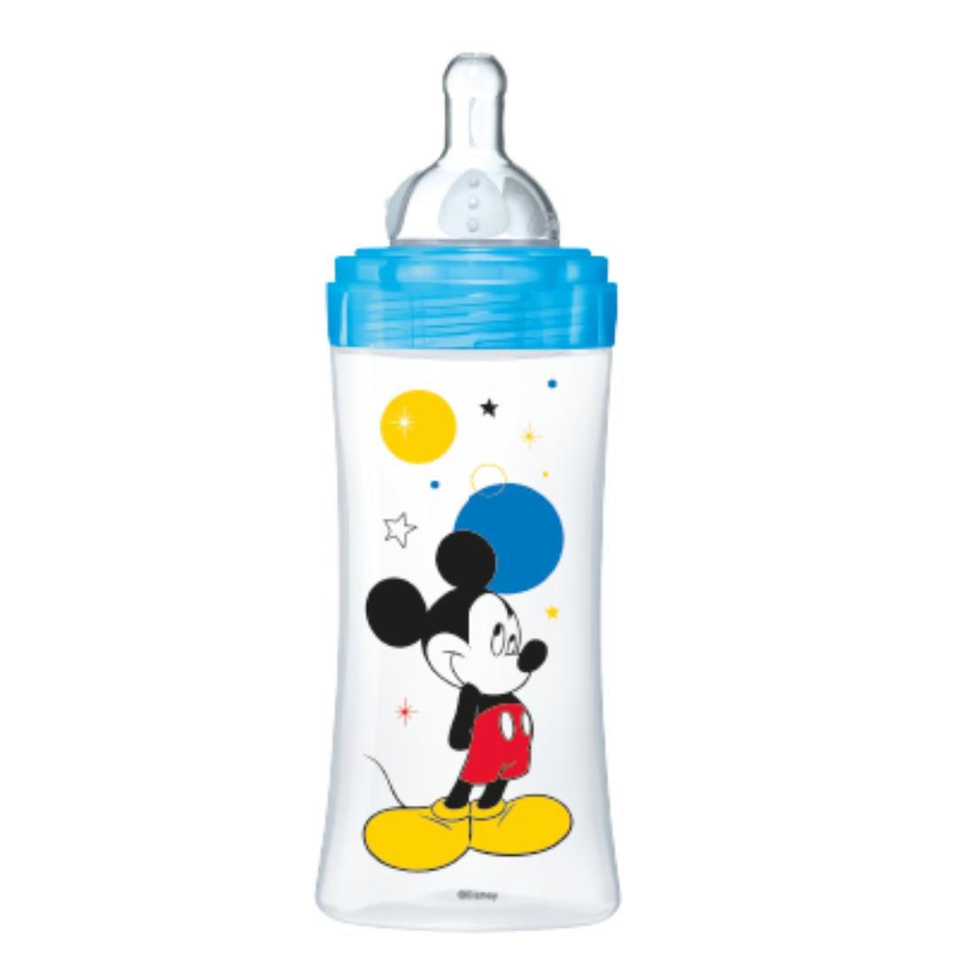 DODIE PACK BIBERON INITIATION+ MICKEY BLEU 330ML+ 2 TETINES RONDES D3 A65