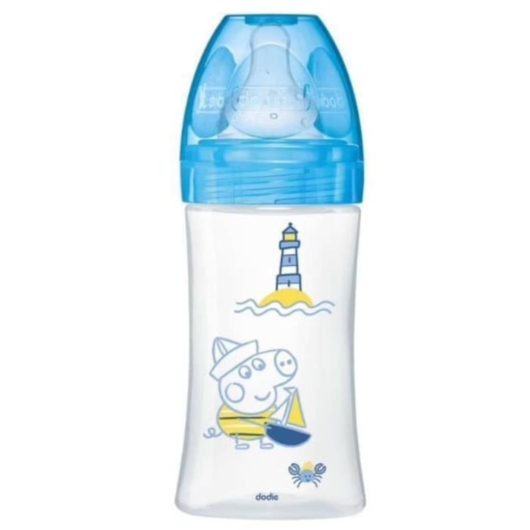 DODIE BIBERON INITIATION+ PEPPA PIG 0-6M 270ML