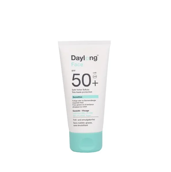 GALDERMA DAYLONG FACE SENSITIVE GEL FLUIDE LEGER SPF50+ 50ML