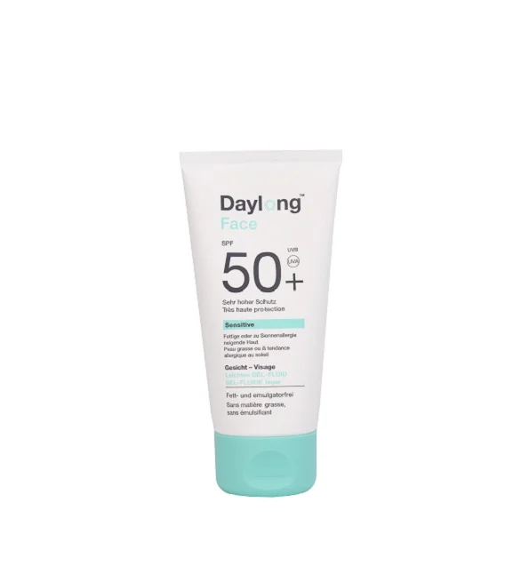 GALDERMA DAYLONG FACE SENSITIVE GEL FLUIDE LEGER SPF50+ 50ML