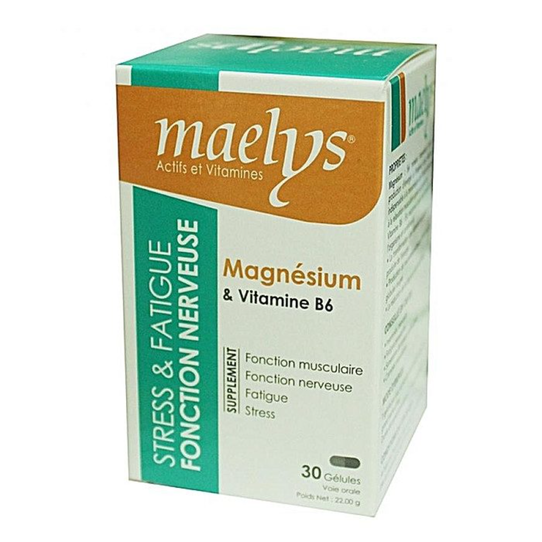 MAELYS MAGNESIUM ET VITAMINE B6