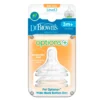 DR BROWNS 2 TETINES OPTION + LEVEL2 3M+ WN2201