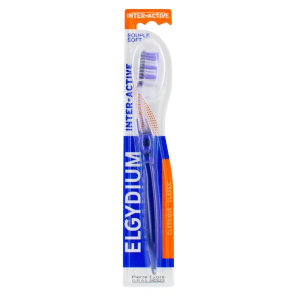 ELGYDIUM BROSSE A DENTS INTER-ACTIVE SOUPLE