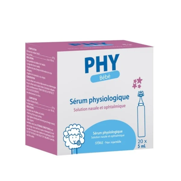 GILBERT SÉRUM PHYSIOLOGIQUE 20*5ML