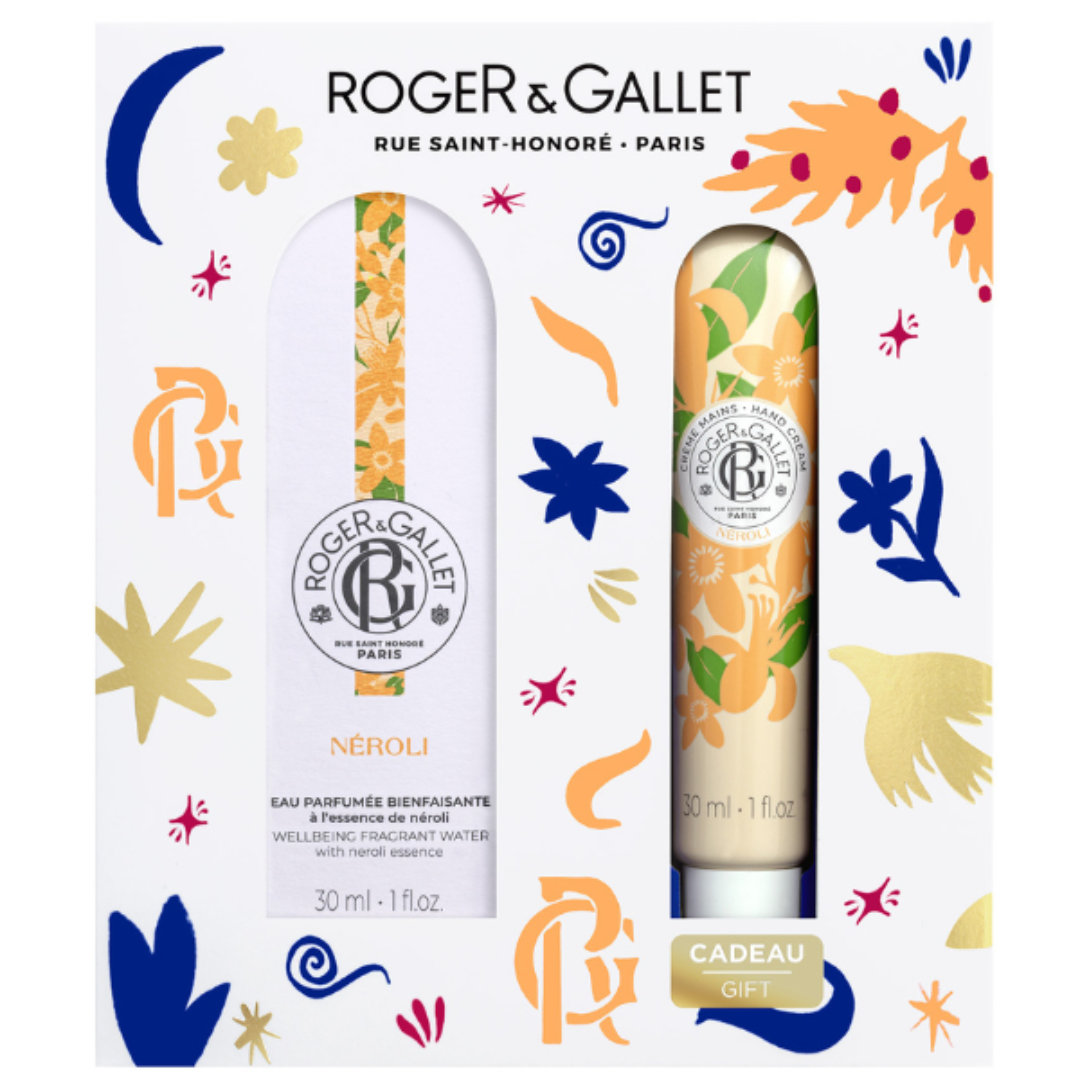 ROGER & GALLET Néroli Coffret Eau Parfumée Bienfaisante 30ml Et Sa Crème Mains 30ml