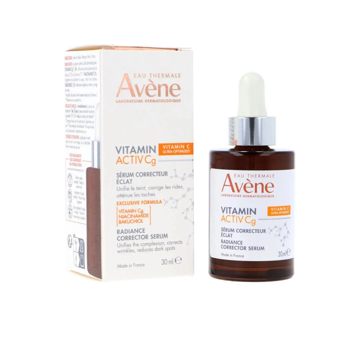 AVENE VITAMIN ACTIV CG SERUM CORRECTUR ECLAT 30 ML