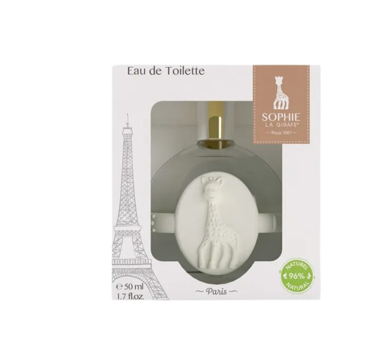 SOPHIE LA GIRAFE EAU DE TOILETTE PARFUMEE 50ML + ANNEAU DE DENTITION 0M+