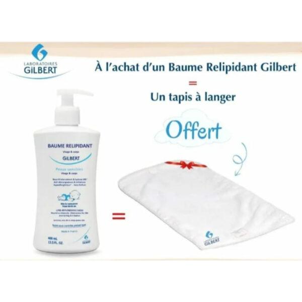 GILBERT PACK BAUME RELIPIDANT 400ML+TAPIS  LANGER
