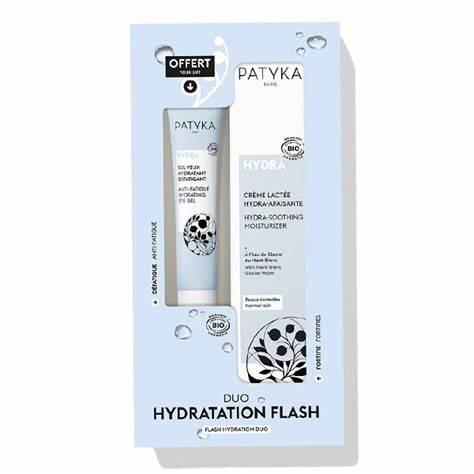 PATYKA - COFFRET BIO HYDRA CREME LACTEE HYDRA-APAISANTE 40ML + GEL YEUX 15ML