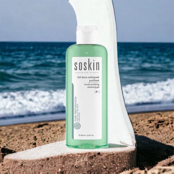 SOSKIN GEL DOUX NETTOYANT PURIFIANT 250ML