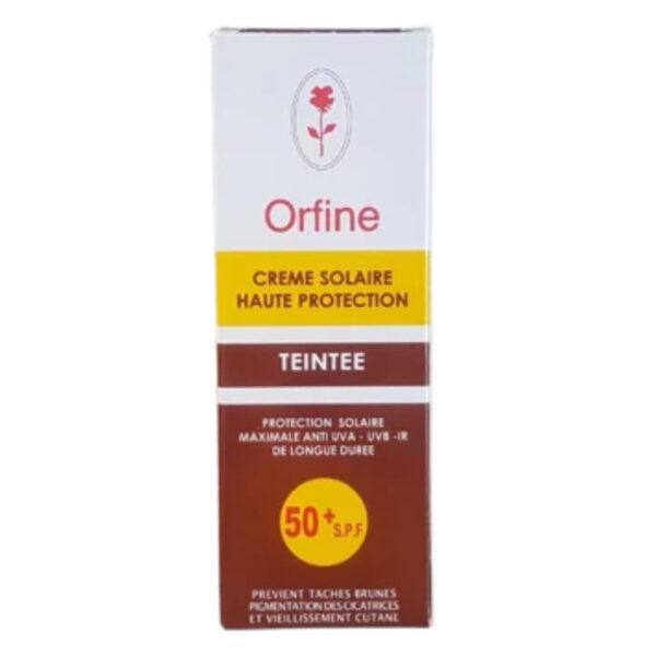 Orfine Crème Solaire Teintée Spf50+ – 50ml