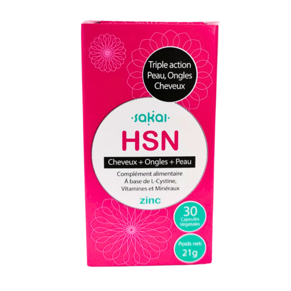 SAKAL HSN CHEVEUX + ONGLES + PEAU 30 GELULES