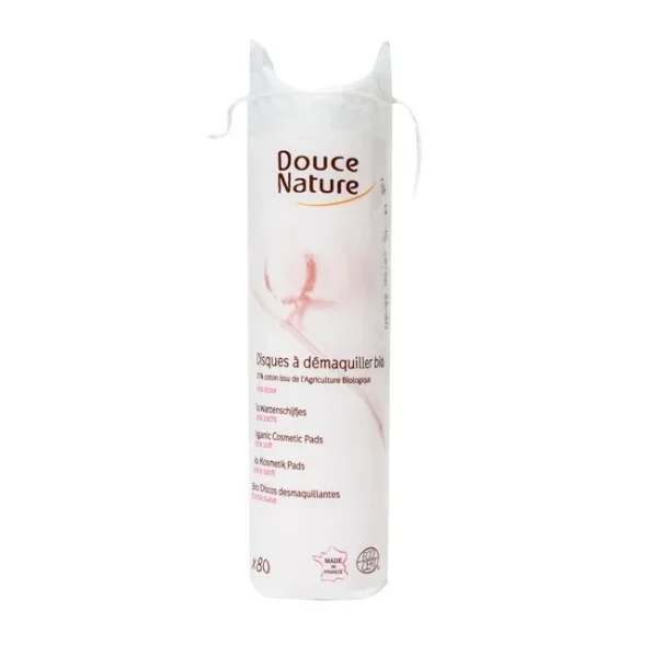 DOUCE NATURE DISQUES A DEMAQUILLER 80 UNITES