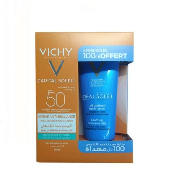 Vichy Capital Soleil Creme Onctueuse 50ml+ Apres soleil 100ml Pack