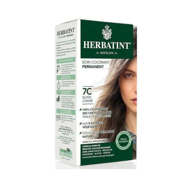 HERBATINT 7C BLONDE CENDRE 150ML