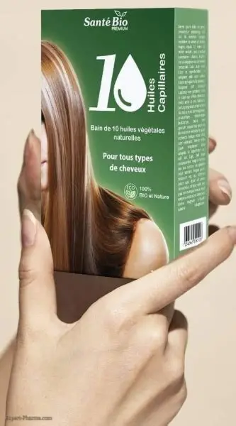 SANTE BIO HUILE CAPILAIRE10 HUILES 125ML