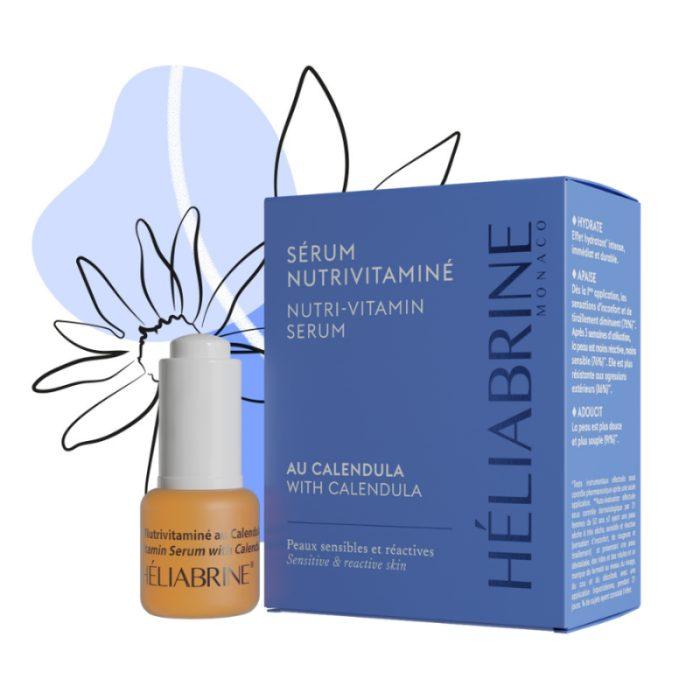 HELIABRINE SERUM NUTRIVITAME AU CALENDULA PEAU SENSIBLE ET REACTIVE 15ML